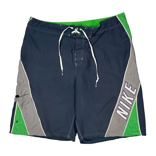 Nike Shorts - 36″ Waist Navy Polyester