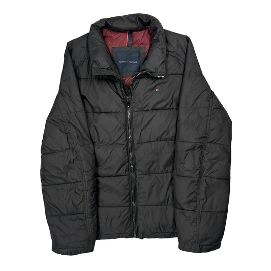 Vintage Tommy Hilfiger Puffer - Medium Black Polyester