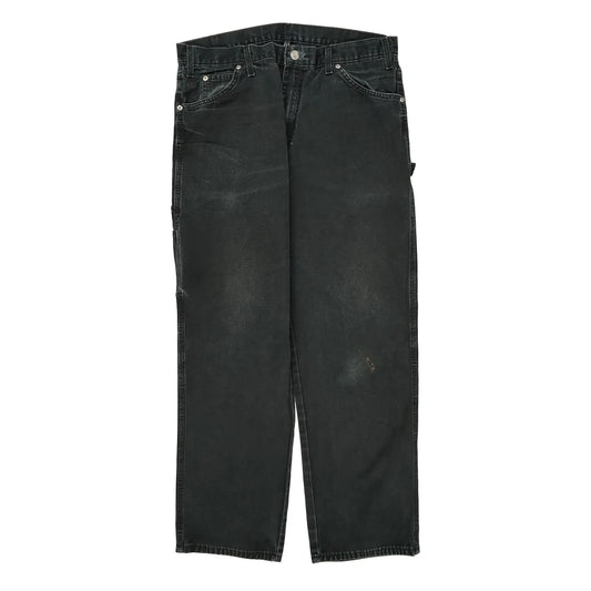 Dickies Carpenter Jeans - 34W 31L Black Cotton