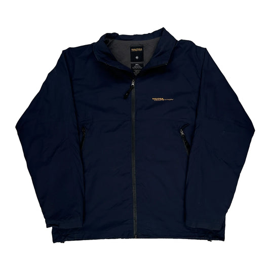 Nautica Windbreaker - XL Navy Nylon