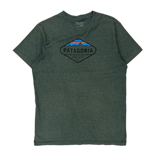 Patagonia T-Shirt - Large Grey Cotton