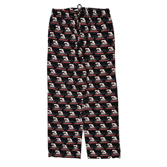 Nascar Winners Circle Graphic Trousers - Large Black Cotton