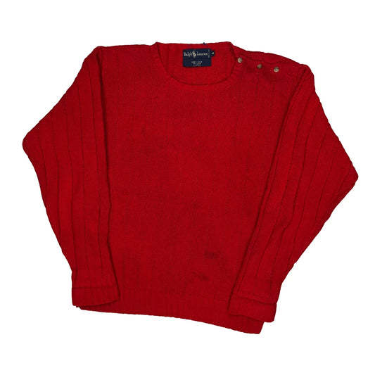 Ralph Lauren Jumper - Medium Red Silk