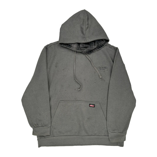 Dickies Hoodie - XL Grey Cotton Blend