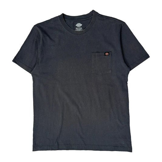 Vintage Dickies Tall T-Shirt - XL Black Cotton