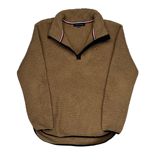 Tommy Hilfiger Fleece - Small Brown Polyester