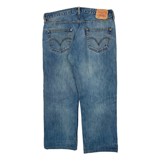 501 Levis Jeans - 36W 26L Blue Denim