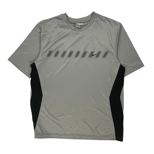 Nike T-Shirt - XL Grey Polyester