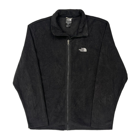 The North Face Fleece Jacket - Large Black Polyester
