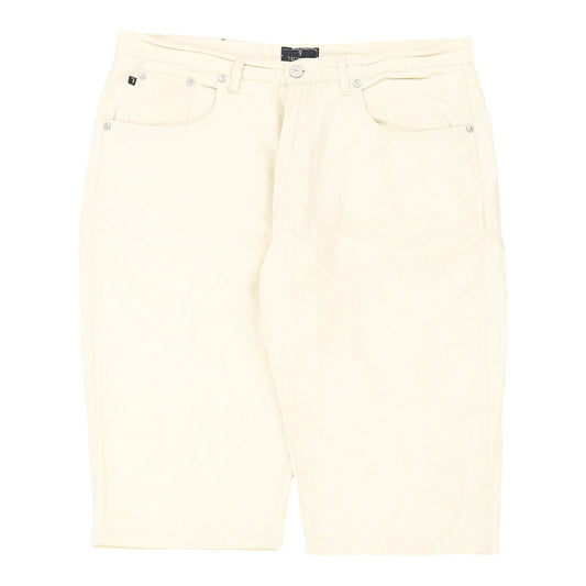 Trussardi Shorts - 38W UK 18 White Cotton