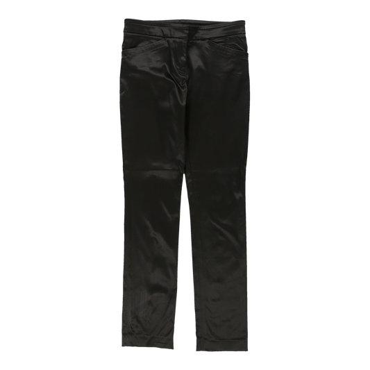 Cavalli Trousers - 30W UK 8 Black Acetate