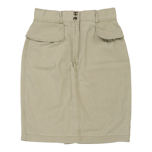 Fendi Skirt - 30W UK 10 Beige Cotton