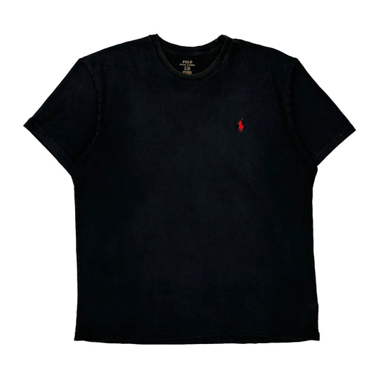 Polo By Ralph Lauren T-Shirt - Large Black Cotton