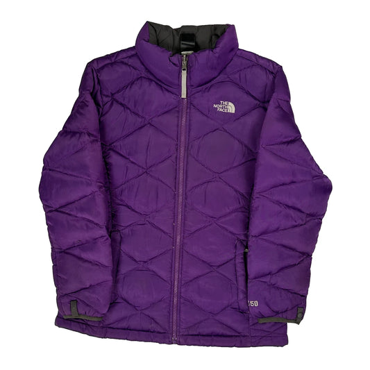 550 Fill The North Face Puffer - XL Purple Polyester