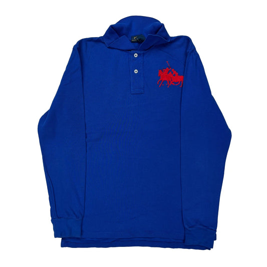 Age 8-10 Polo By Ralph Lauren Polo Shirt - Medium Blue Cotton