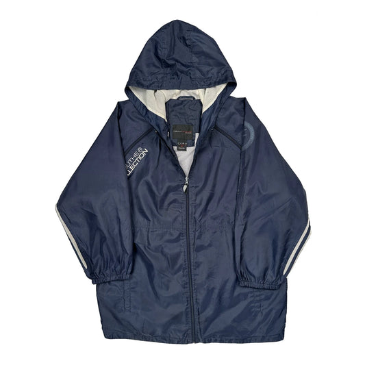 Fubu Spellout Windbreaker - XL Blue Polyester