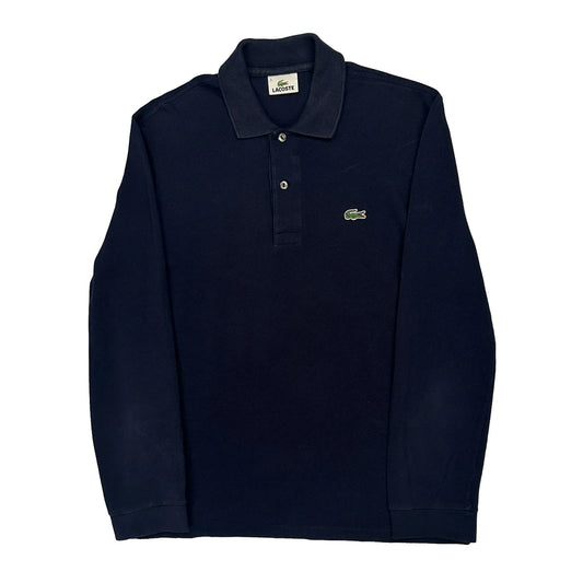 Lacoste Polo Shirt - Medium Navy Cotton