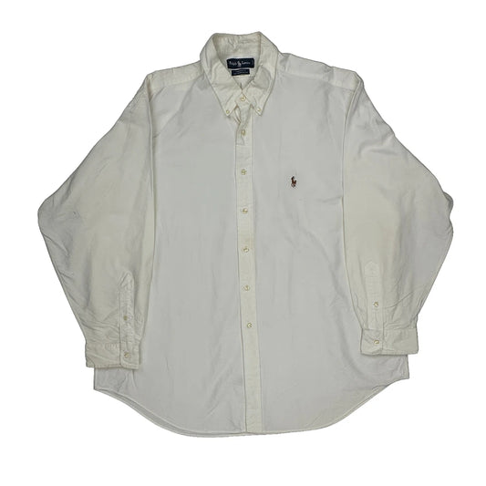 Ralph Lauren Shirt - 2XL White Cotton