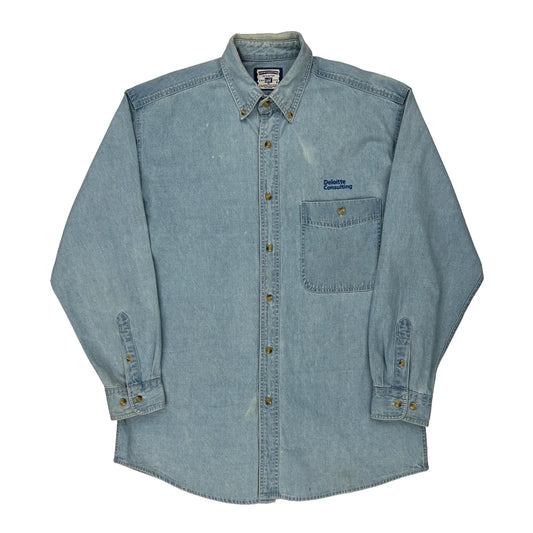 Lee Denim Shirt - Medium Light Wash Cotton