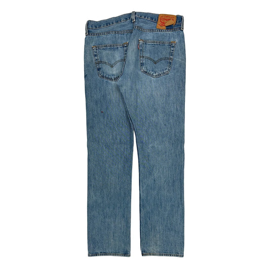 501 Levis Jeans - 34W 30L Blue Cotton