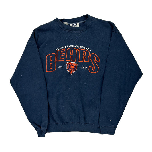 Chicago Bears Lee Sport NFL Sweatshirt - Medium Navy Polyester Blend