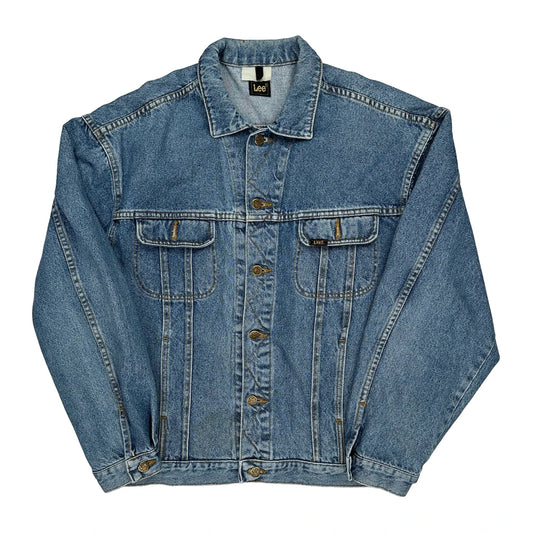 Lee Denim Jacket - Large Blue Denim