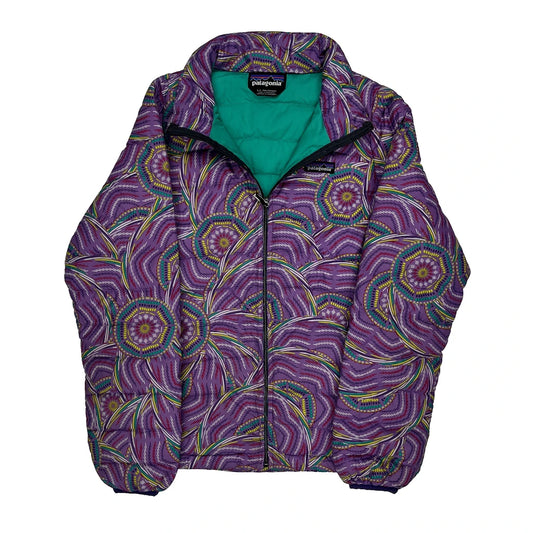 Vintage Age 12 Patagonia Puffer - Large Purple Polyester