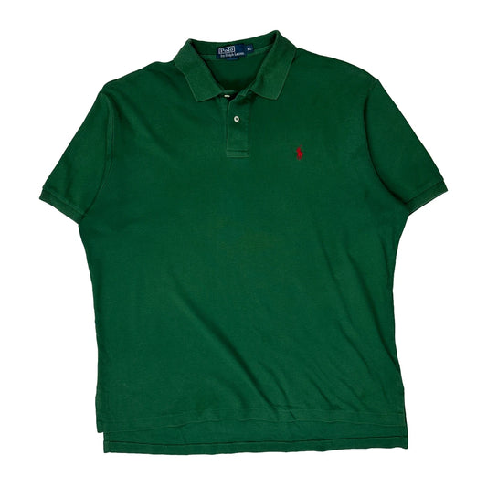Polo By Ralph Lauren Polo Shirt - XL Green Cotton