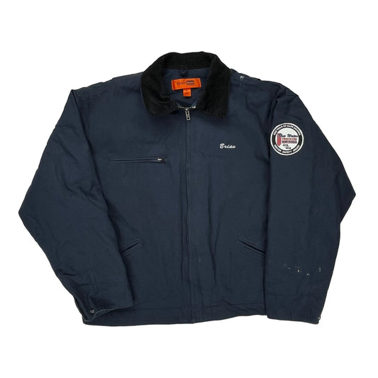 Blue Water Trucking Unbranded Detroit Jacket - XL Navy Cotton Blend