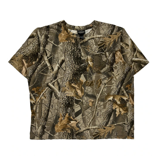 Winchester Camo T-Shirt - 2XL Khaki Cotton