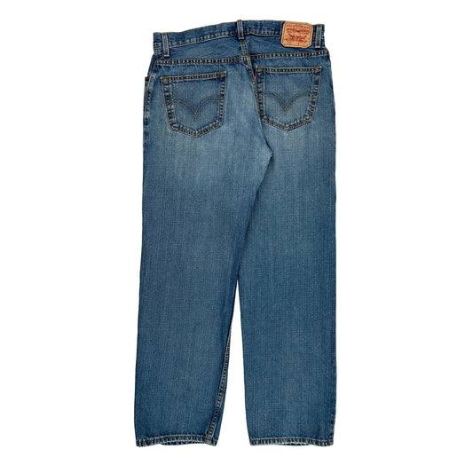 569 Levis Jeans - 35W 33L Blue Cotton