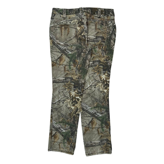 Realtree Cargo Trousers - 30W UK 10 Camo Cotton