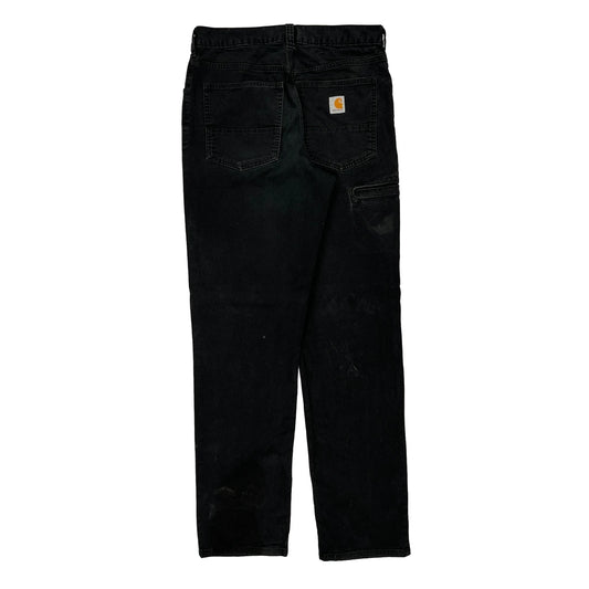 Carhartt Jeans - 30W 33L Black Cotton Blend