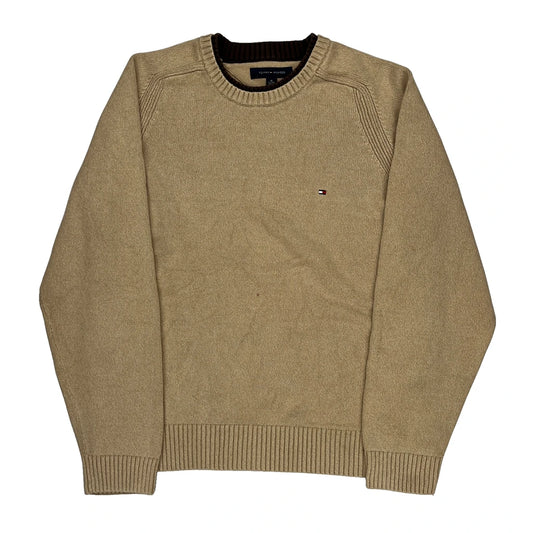 Tommy Hilfiger Jumper - XL Beige Cotton