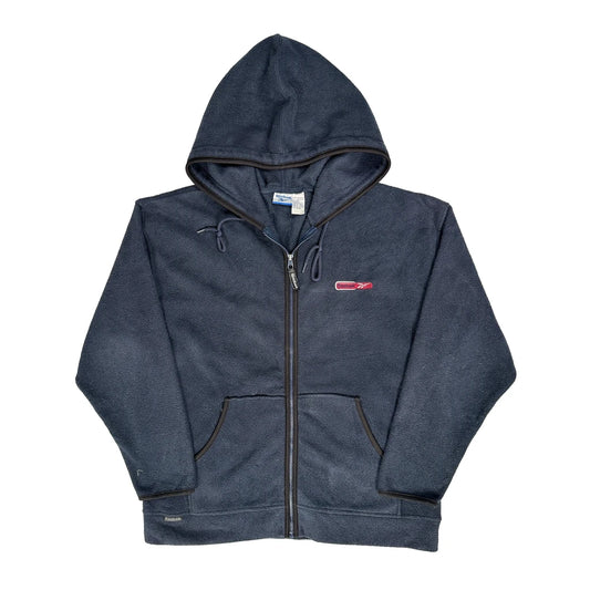 Vintage Reebok Fleece - Medium Blue Polyester