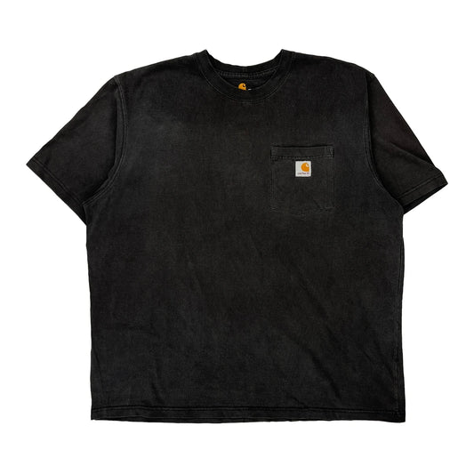 Carhartt T-Shirt - XL Black Cotton