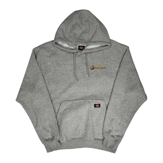Dickies Hoodie - Large Grey Cotton Blend
