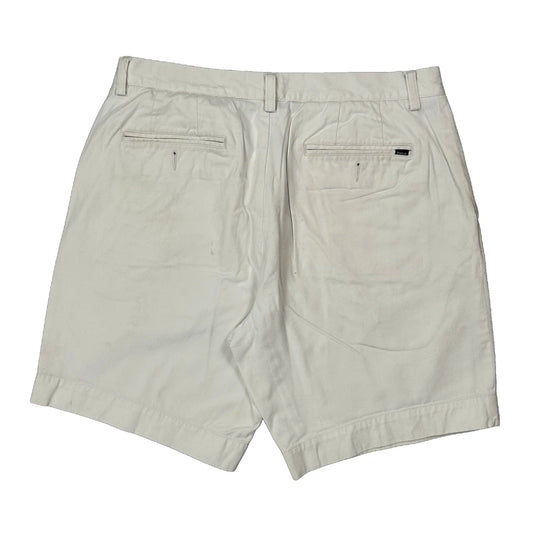 Vintage Polo By Ralph Lauren Chino Shorts - 32W 9L White Cotton