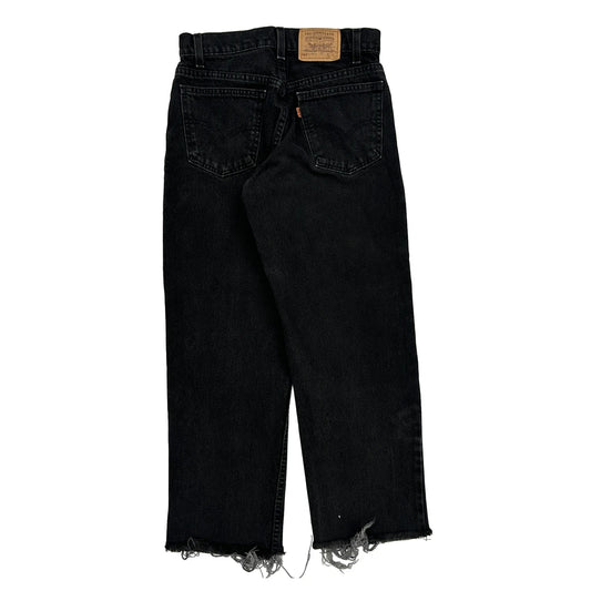 562 Levis Jeans - 28W UK 8 Black Cotton