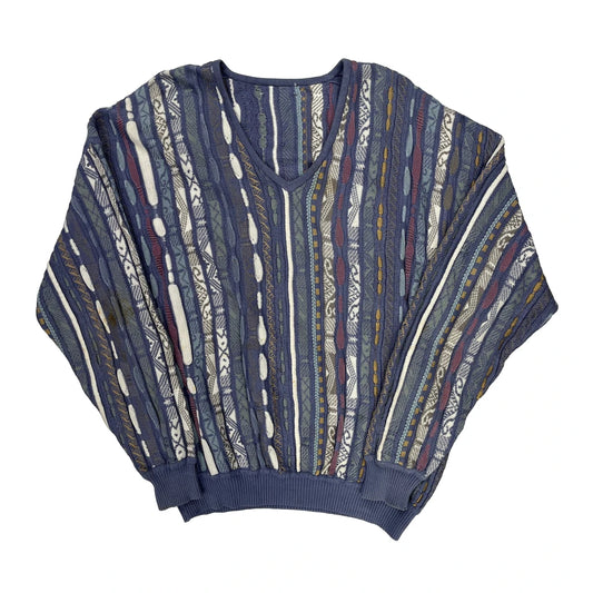 Unbranded Striped Jumper - XL Multicoloured Cotton Blend