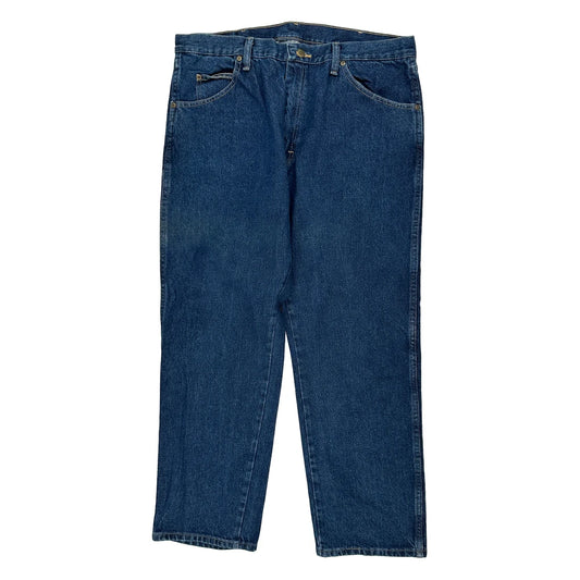 Wrangler Jeans - 35W 29L Blue Cotton