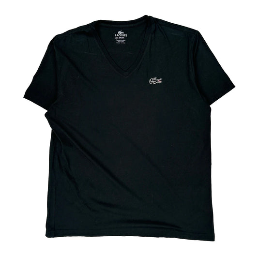 Lacoste T-Shirt - XL Black Cotton