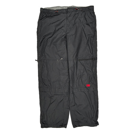 Nike Tracksuit - Large Black Polyester