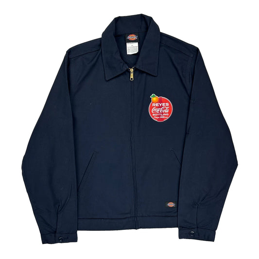 Reyes Coca-Cola Bottling Dickies Work Jacket - Medium Navy Polyurethane