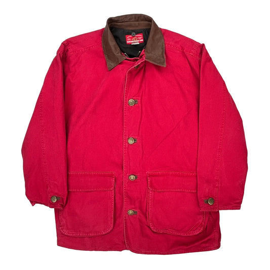 Marlboro Jacket - Small Brown Cotton