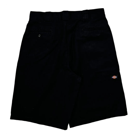 Dickies Baggy Shorts - 32W 10L Black Polyester Blend