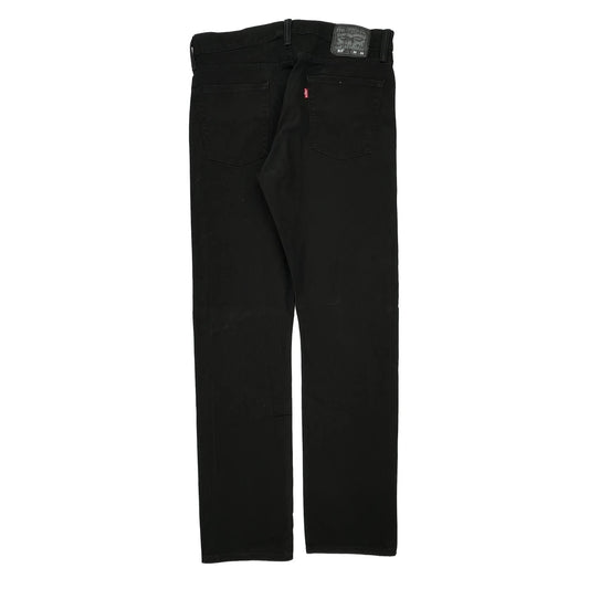Levis Jeans - 34W 34L Black Cotton