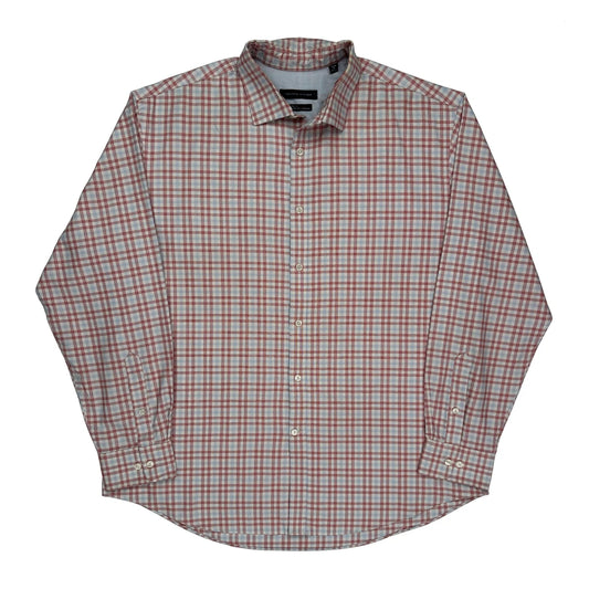 Tommy Hilfiger Checked Shirt - XL Red Cotton
