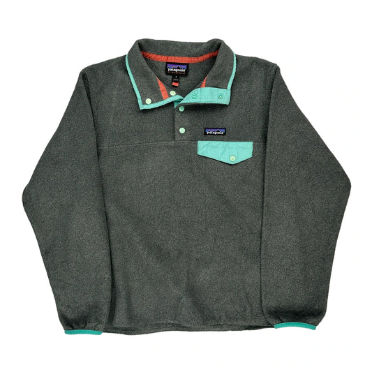 Synchilla Patagonia Fleece - Small Grey Polyester