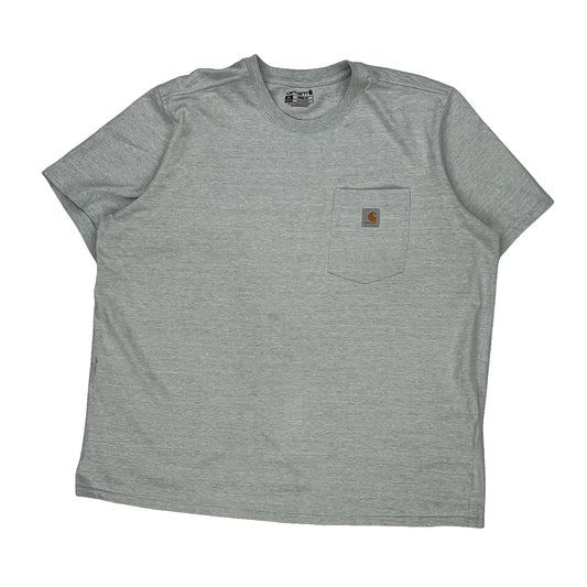 Carhartt T-Shirt - 2XL Grey Cotton